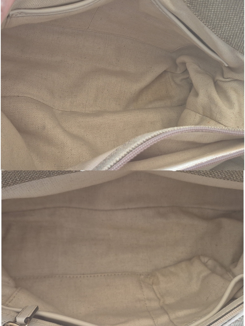 Michael Kors Hamilton Taupe Tote with Gold Hardware - Picture 9 of 9